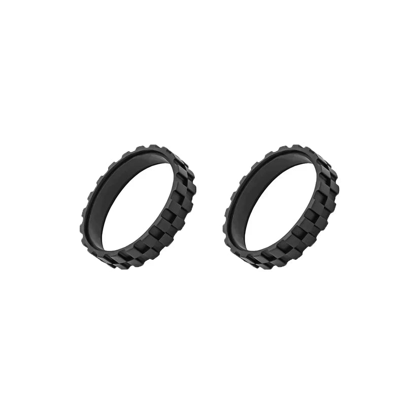 Front Wheel Tires Skin Parts For IRobot Roomba I7 E5 E6 500 600 700 800 900 Series Anti-Slip IRobot Roomba Cleaner Accessories