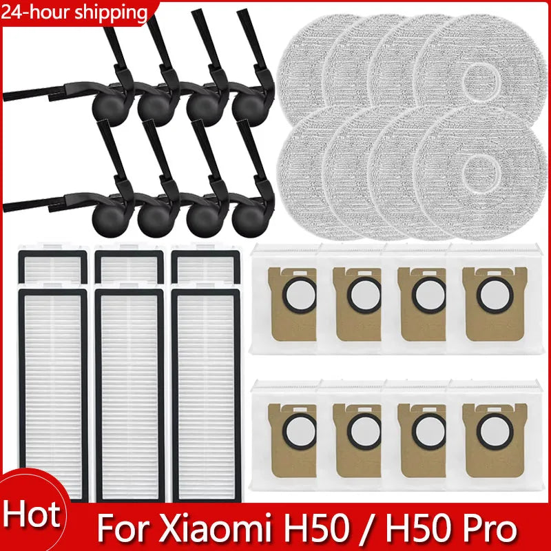 Compatible with ( Xiaomi Robot Vacuum H50 / H50 Pro ) Main S