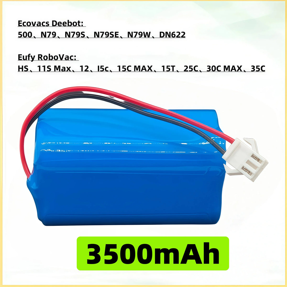6800mah 14.4V Battery For eufy RoboVac 15C 15T 25C 30 30C 35C MAX G10 G15 G20 G30 Hybrid Edge Robot Vacuum Cleaner Accessories