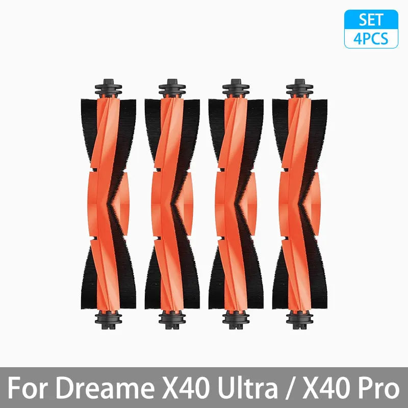 Dreame X40 Ultra / X40 Pro Accessories Rubber Main Side Brush Mop Cloth Dust Bag HEPA Filter Robot Vacuum Replacement Parts