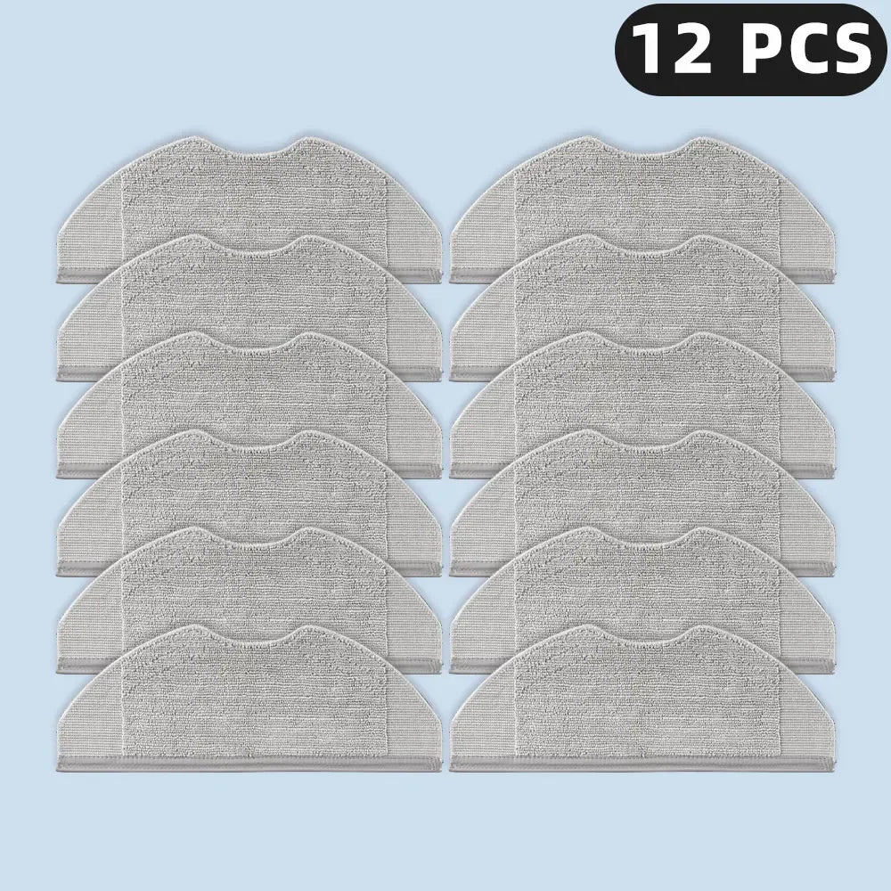 For Xiaomi Robot Vacuum H40 / OV51 Spare Parts Accessories Kits Side Brush HEPA Filter Dust Bag Mop Cloth