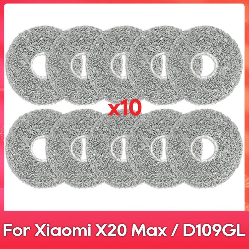 Fit For ( Xiaomi Robot Vacuum X20 Pro X20 Max M30 M40S D102GL D109GL D102 ) Part Accessory Brush Filter Mop Dust Bag