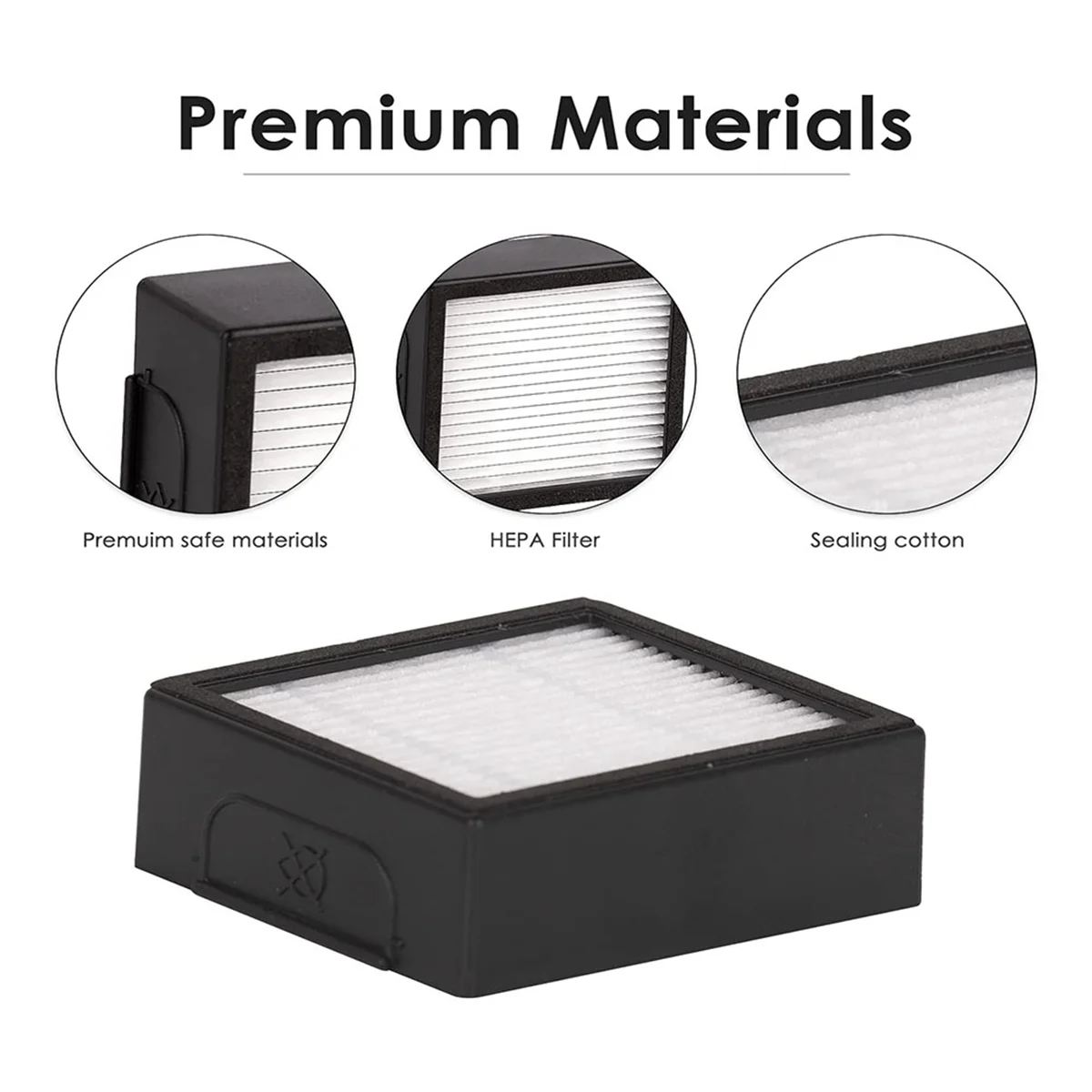 16PCS Replacement HEPA Filter for iRobot Roomba Combo J7+ J9