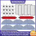 Main Brush Side Brush HEPA Filter Mop Cloth Kit Parts for Ro