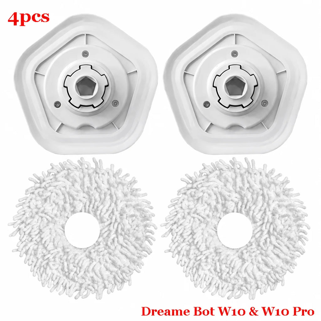Mop Pad Spare Parts For XiaoMi Dreame Bot W10 & W10 Pro Self-Cleaning Robot Vacuum And Mop Accessories Vacuum Cleaner Mop Cloth