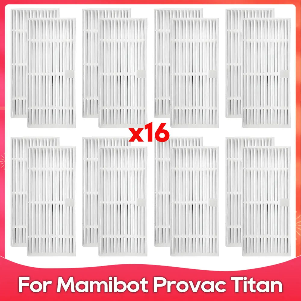 Fit For ( Mamibot Provac Titan Midea VCR04W I2A Kabum Smart 100 Conga M10 Xtreme ) Brush Filter Mop Accessory Part