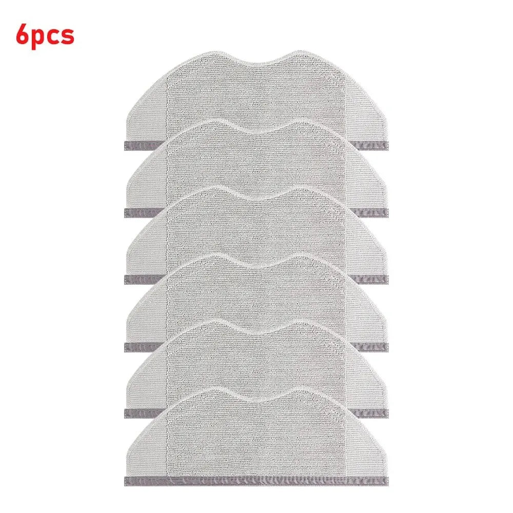 2/4/5/6/8/10/15/20pcs Mop Cloth For Xiaomi Robot Vacuum S40 OV81 S40C E101 H40 OV51 Robot Vacuum Cleaner Washable Mop Pads Part