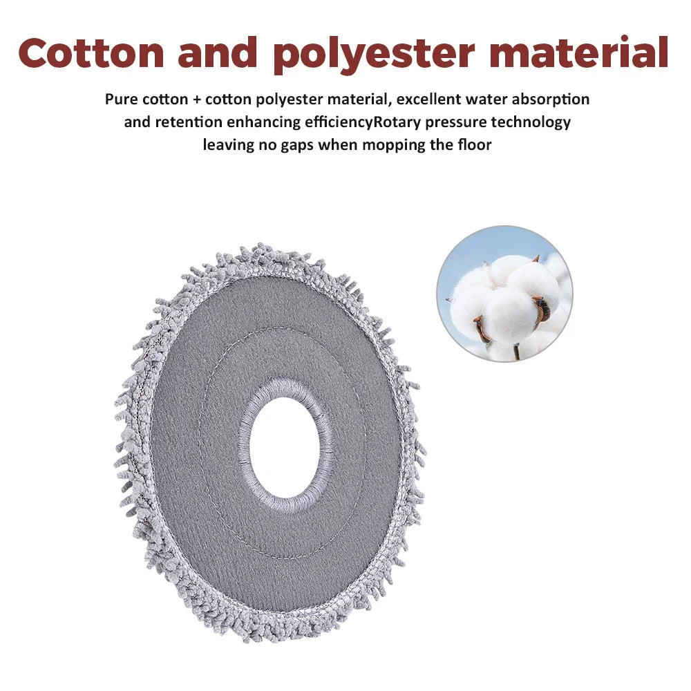 Mop Pads for Roborock G20s Ultra/P20 PRO/P10 PRO/Saros 10R/Q