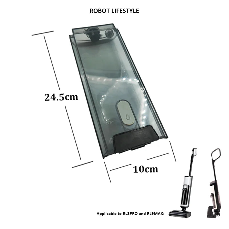 Clean Water Tank for Wireless Handheld Vacuum Cleaner RL8PRO