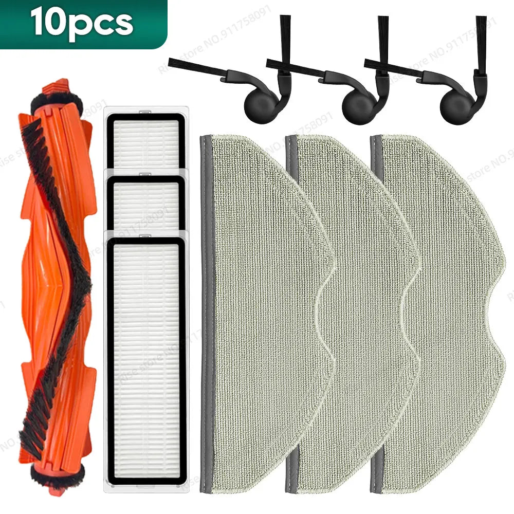 Compatible for Xiaomi Robot Vacuum S40 / OV81 Accessories Main Brush Hepa Filter Mop Cloth Replacement Parts