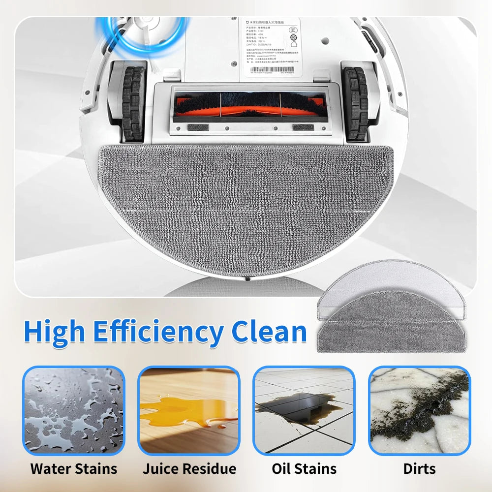 Mop Cloths For Xiaomi 3C Plus 3C Enhanced S20 E10 B112 D106 