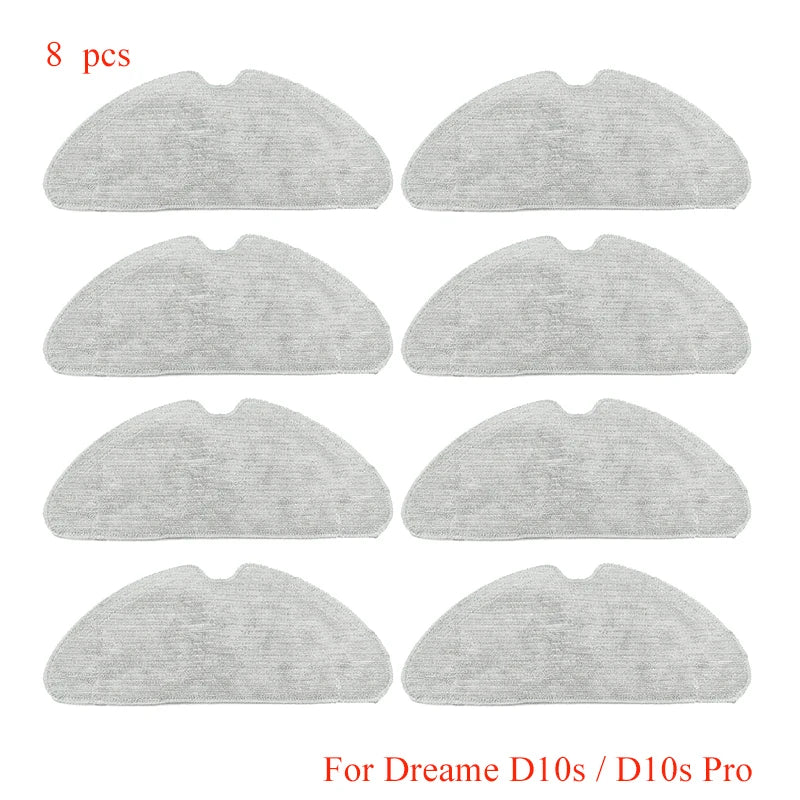 For Dreame Bot D10s / D10s Pro Robot Vacuum Cleaner Roller Main Side Brush Hepa Filter Mop Pad Spare Parts Accessories
