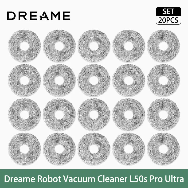 Dreame L50s Pro Ultra Robot Vacuum Cleaner Replacement Accessories Main Side Brush Mop Cloth Hepa Filter Dust Bag Spare Parts