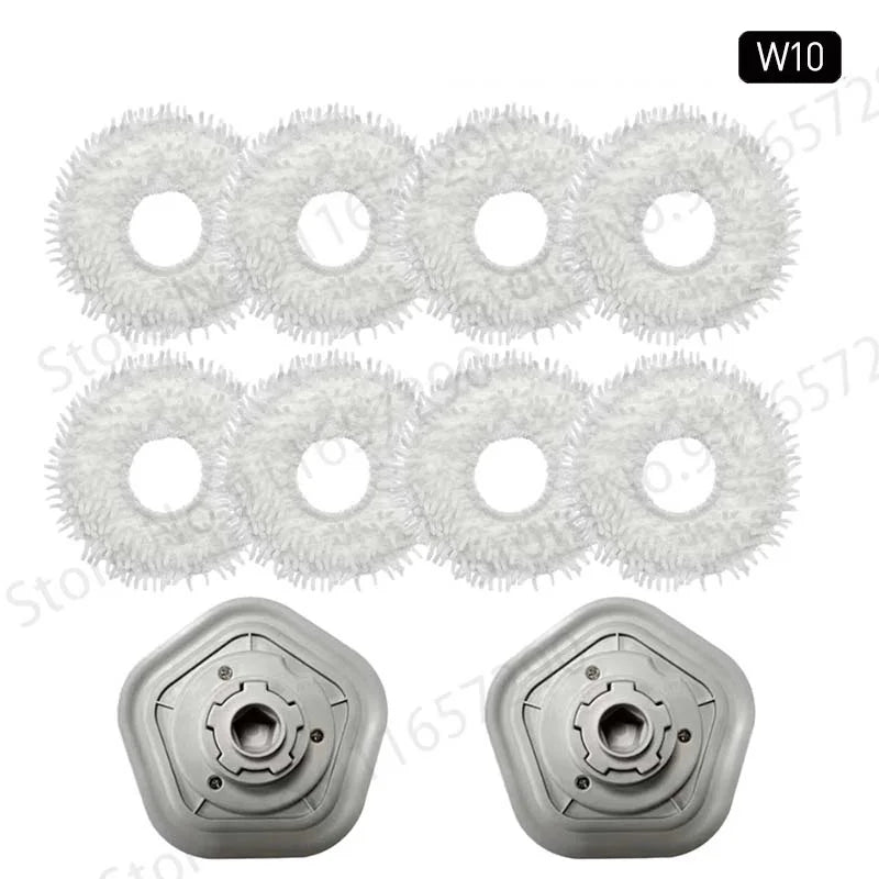 New For Dreame Bot W10 / W10 Pro Mop Pad Spare Parts Robot Vacuum Cleaner Mop Cloths Mop Stents Replacement Accessories