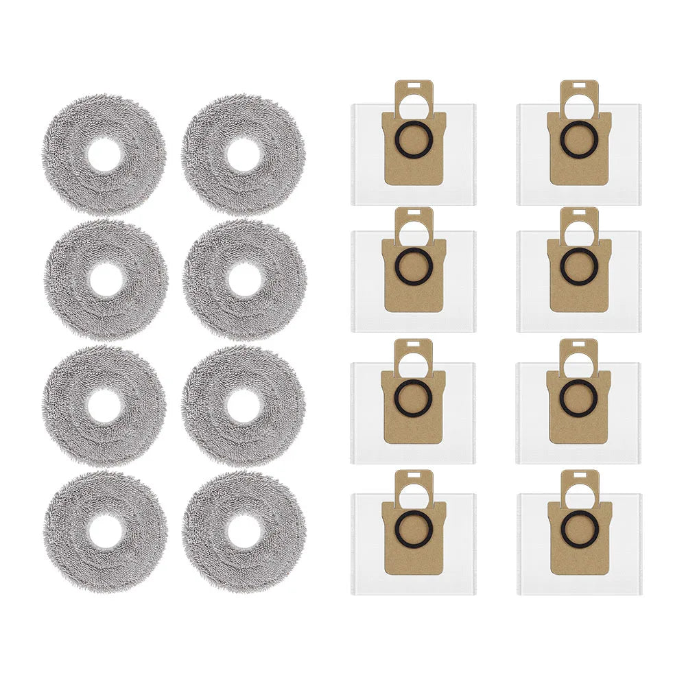 For Xiaomi Mijia 5C 5 5Pro OV31GL OV42CN OV21GL M30S Robot Vacuum Mop Cloths Dust Bag Accessories Washable Replacement Part