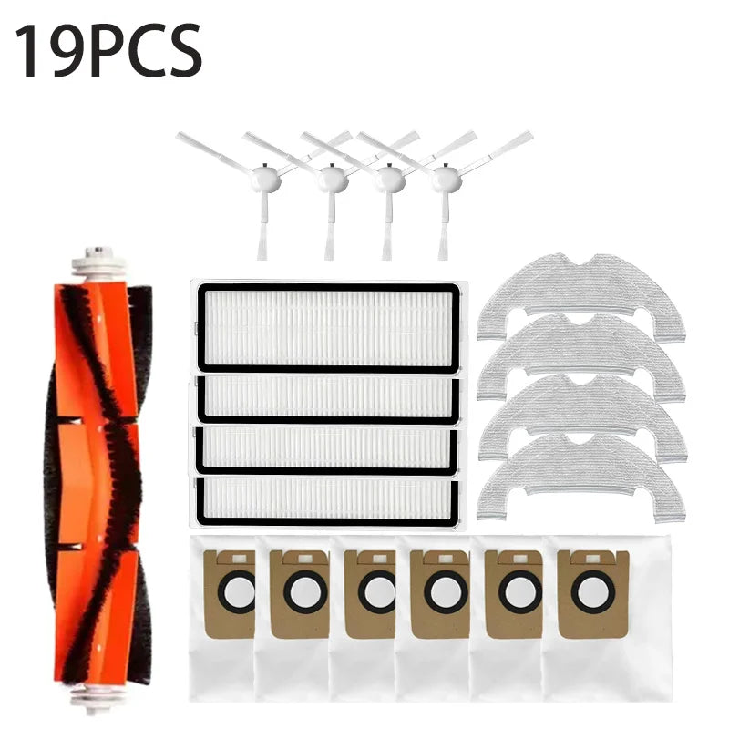 Dreame Bot D10 Plus RLS3D Robot Vacuum Cleaner Hepa Filter Mop Main Side Brush Dust Bag Replacement Parts Accessories