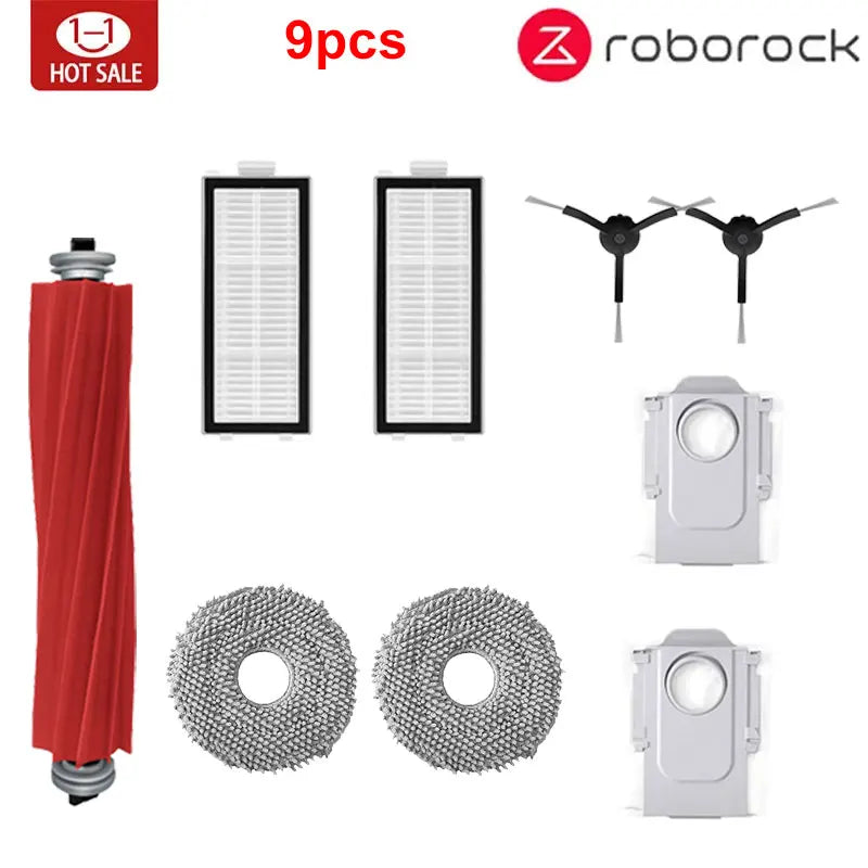 Roborock Q Revo MaxV/Q Revo S/Q Revo Pro Accessory Robot Vacuum Cleaner Dust Bag Main Side Brush HEPA Filter Mop Cloths Spare