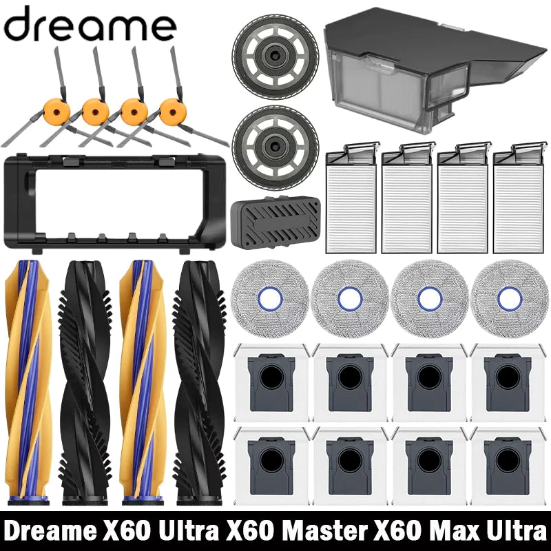 Dreame X60 Ultra/X60 Master/X60 Max Ultra Robot Vacuums Clea