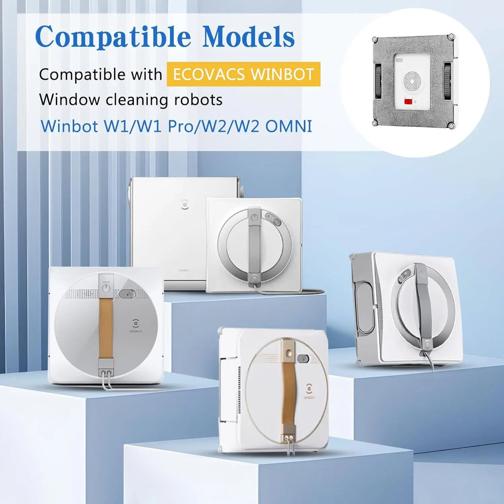 Cleaning Pads for Ecovacs Winbot W1 Pro / W1 / W2 Omni / W2 