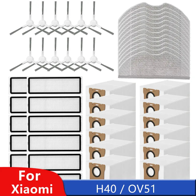 For Xiaomi Robot Vacuum H40 / OV51 Spare Parts Accessories K