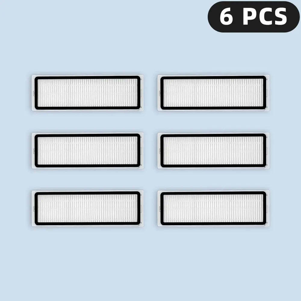 For Xiaomi Robot Vacuum H40 / OV51 Spare Parts Accessories Kits Side Brush HEPA Filter Dust Bag Mop Cloth
