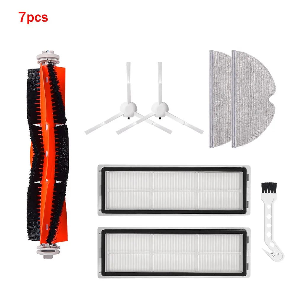 For Xiaomi Mijia 1C 2C 1T STYTJ01ZHM For Dreame F9 Robot Vacuum Cleaner Mops Water Tank Hepa Filter Main Side Brush Dust Box Kit