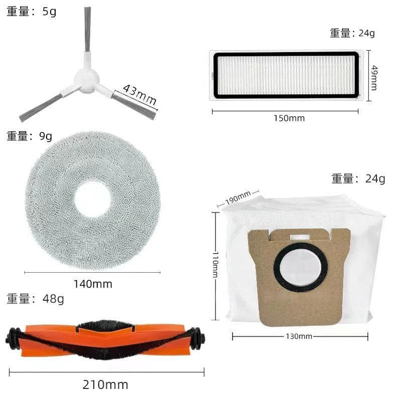 For Xiaomi Robot Vacuum X10+ / X10 Plus Parts Accessories Ma
