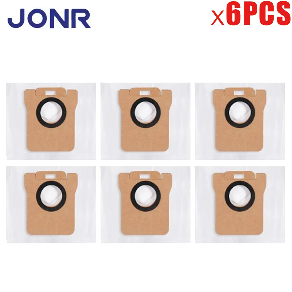 Spare Parts For JONR P20 PRO/T5 Pro Robot Vacuum Cleaner Main Side Brush Hepa Filter Mop Cloth Mop Pad Dust Bag Replacement