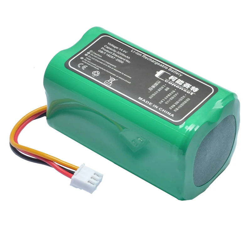 3200mAh 14.4V Battery For ABIR X5 X6 X8 R20 LIECTROUX C30B X