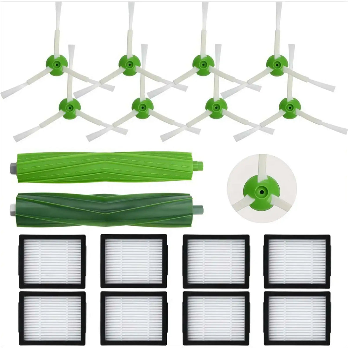 For IRobot Roomba I1 i1+ I3 i3+ I4 i4+ I6 i6+ I7 i7+ I8 i8+/Plus E5 E6 E7 I E &J Series Vacuum Cleaner Brushes Filters Bags
