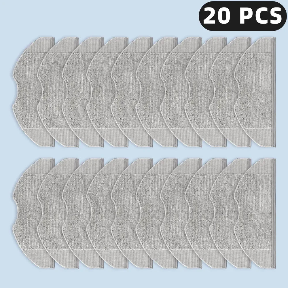 For Xiaomi Robot Vacuum H40 / OV51 Spare Parts Accessories Kits Side Brush HEPA Filter Dust Bag Mop Cloth