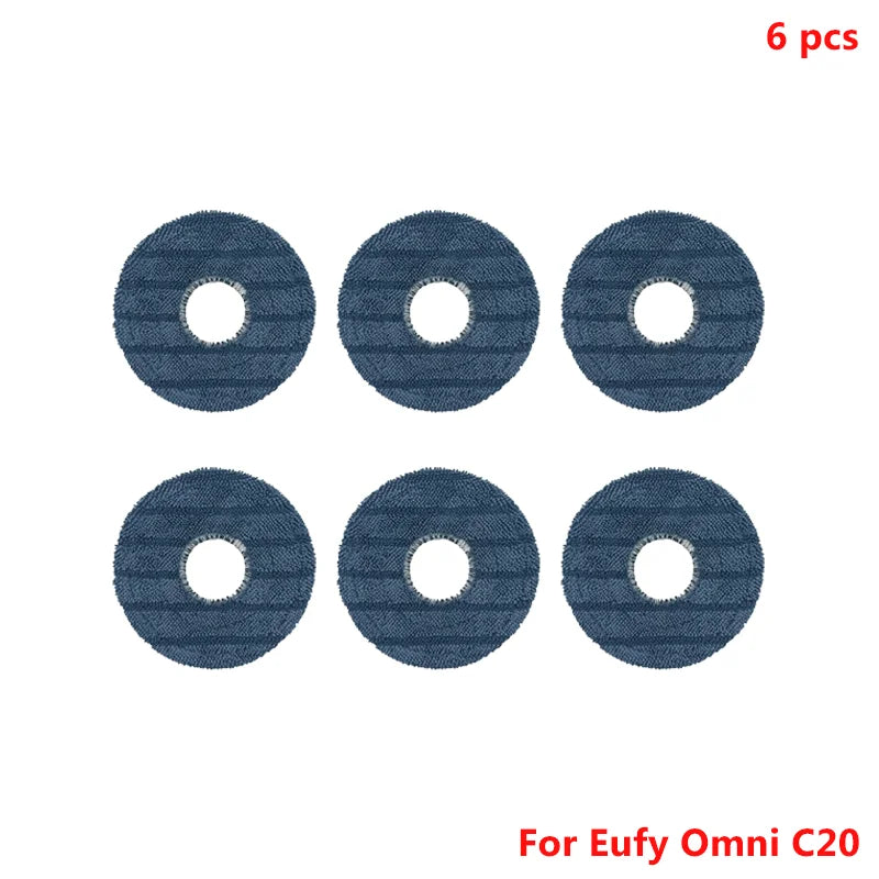 Fit For Eufy Omni C20 Robot Spare Vacuum Cleaner Accessories Main Side Brush Filter Mop Cloth Dust Bag Replacement Spare Parts