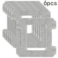 6PCS Cleaning Pads for ECOVACS Winbot W1/W1 Pro/W2/W2 Pro/W2