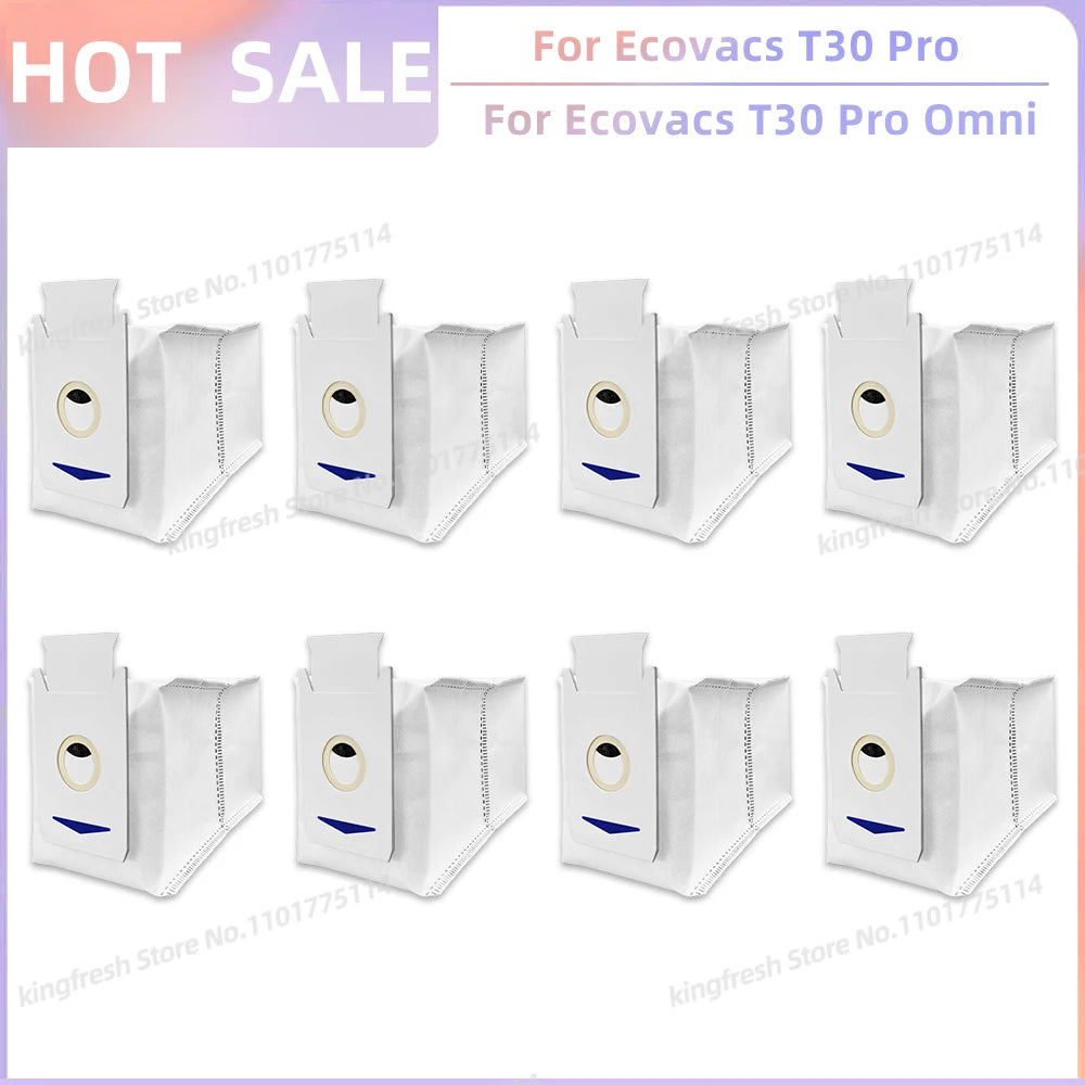 Fit For Ecovacs T30 Pro Omni / T30 OMNI Ecovacs T30e Pro YEEDI M12 ULTRA PLUS/M12 Pro+ Parts Brush Filter Bag Mop Cloth