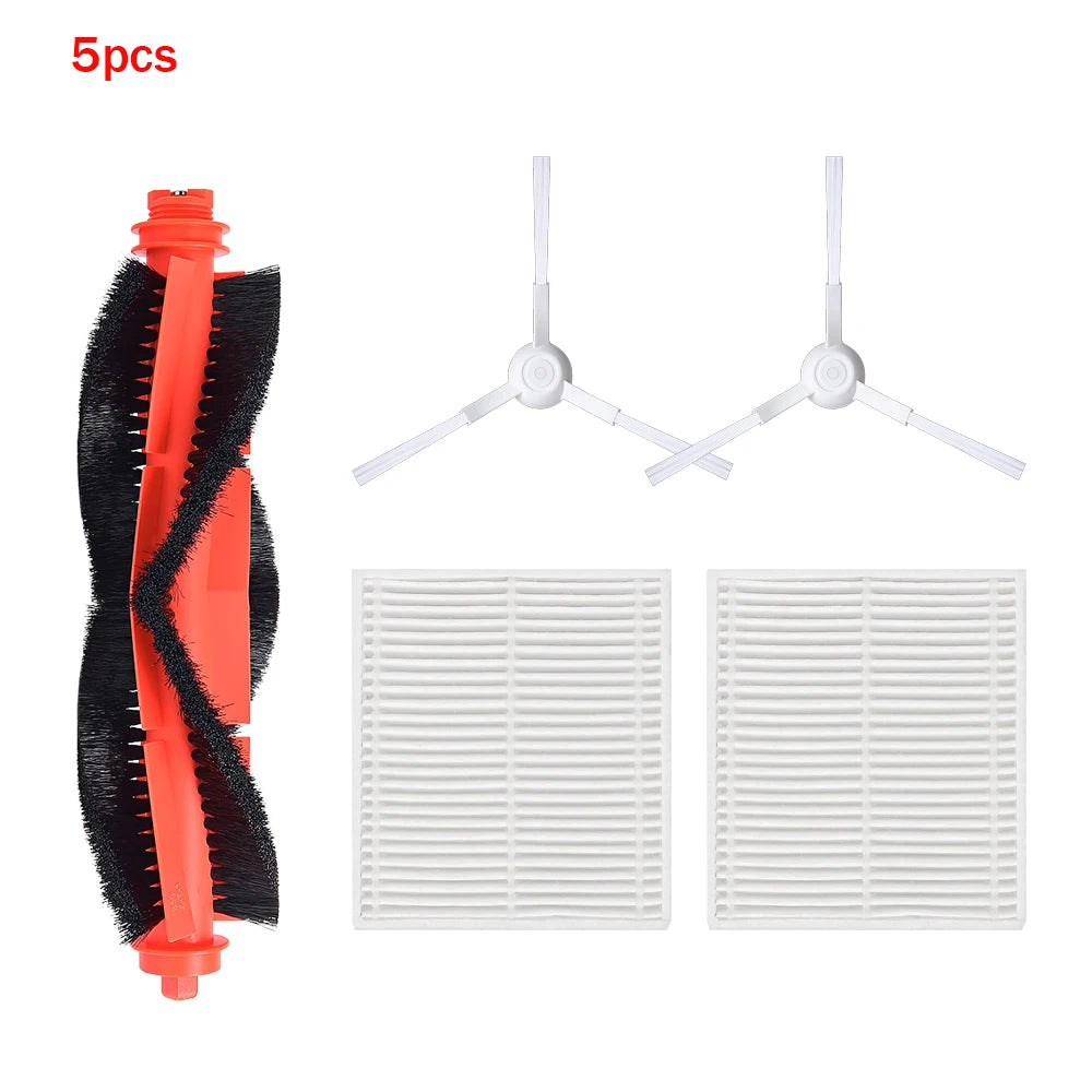 Sweeping Parts For Xiaomi S20 E12 E10 B112 D106 C103 E10C 3C Plus Robot Vacuum Cleaner Main Side Brush HEPA Filter Mop Cloths