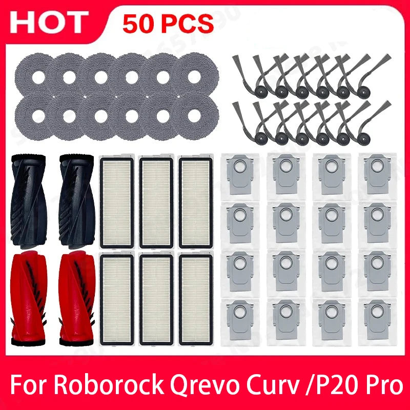 Roborock Qrevo Curv / P20 Pro Robot Vacuum Cleaner Hepa Filt