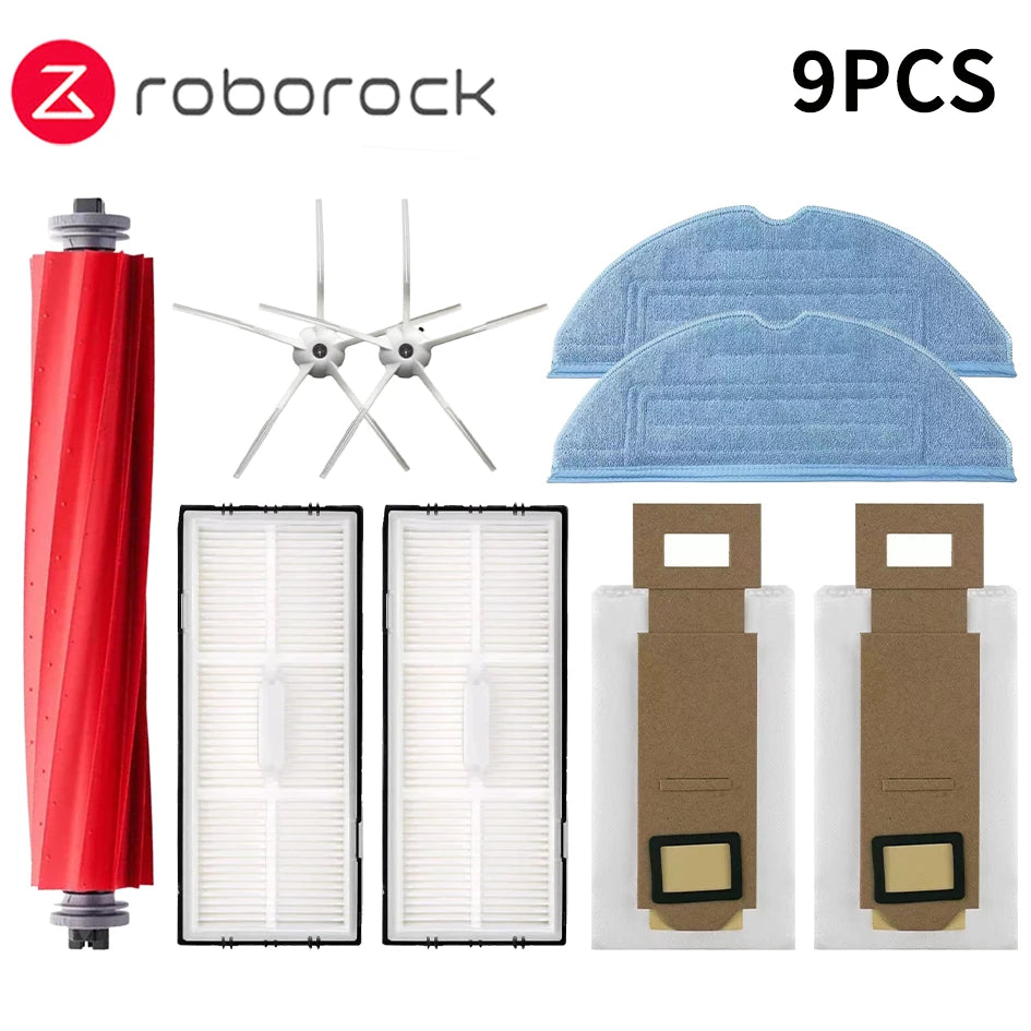 Roborock S7 S70 S7 Plus T7S T7S Plus Robotic Vacuum Cleaner Accessories Main Brush Hepa Filter Mops Dust Bag Replacement Parts