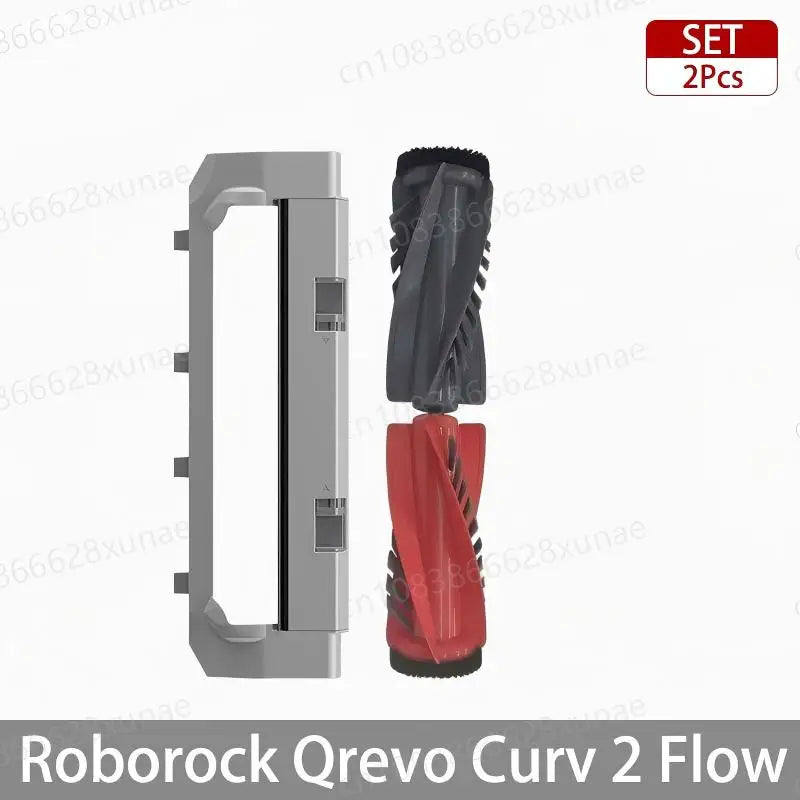 Roborock Qrevo Curv 2 Flow/Qrevo Curv 2 Flow Robot Vacuum Accessorie Main Side Brushe Mop Cloth HEPA Filter Dust Bag Spare Parts