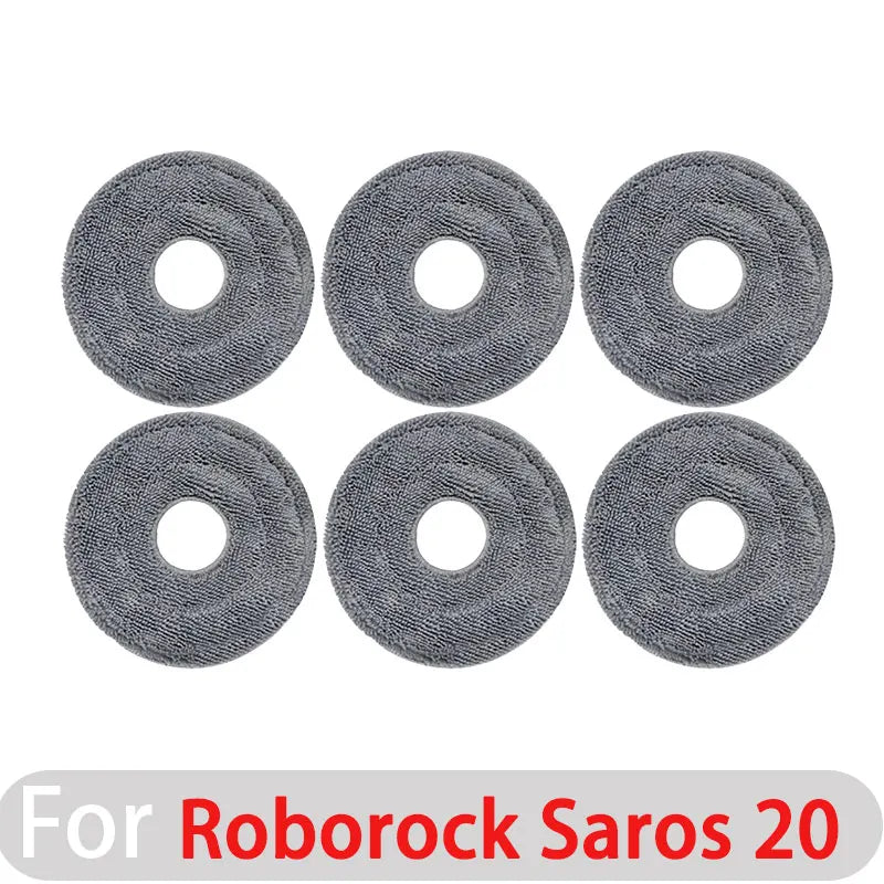 Roborock Saros 20 Robot Vacuum Cleaner Accessories Main Side Brush Mop Cloth Hepa Filter Dust Bag Replacement Spare Parts