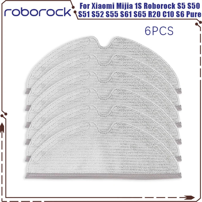 For Xiaomi Mijia 1s Roborock S5 S50 S51 S52 S55 S61 S65 R20 C10 S6 Pure Robotic Sweeper Robot Vacuum Cleaner Parts Water Tank