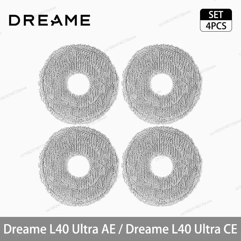 Dreame L40 Ultra AE / L40 Ultra CE Robot Vacuum Cleaner Accessories Main Side Brush Mop Cloth Hepa Filter Dust Bag Spare Parts