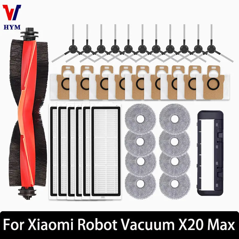 For Xiaomi Robot Vacuum X20 Max / D109GL Parts Accessories M