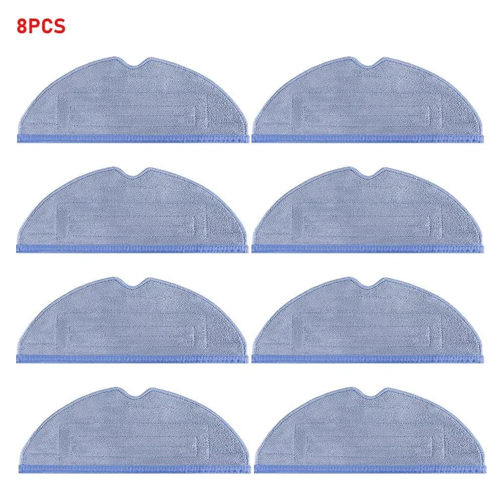 Washable Reusable Mop Cloths For Roborock T7S T8 Plus S7 S7Max S7MaxV Ultra S70 S75 G10 Robot Vacuum Accessories Mop Rags Parts