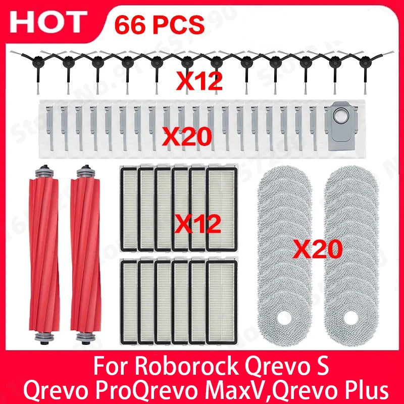 Roborock Qrevo S Qrevo Pro Qrevo MaxV Qrevo Plus Vacuum Part