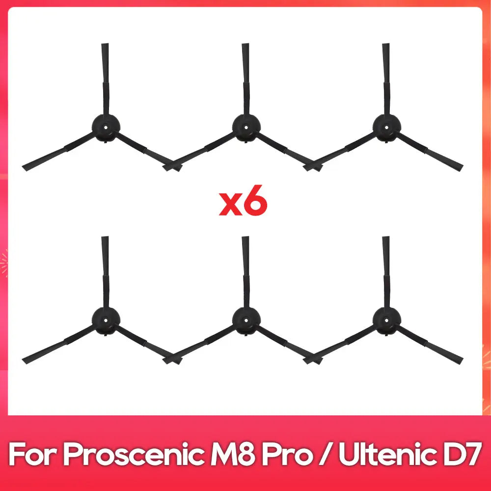 Fit For ( Proscenic M8 Pro / Ultenic D7 ) Part Accessories Main Side Brush Hepa Filter Mop Dust Bag Robot Vacuum Cleaner Kit