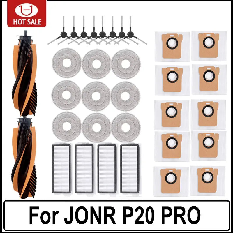For JONR P20 PRO / T5 Pro Robot Vacuum Cleaner Accessories M