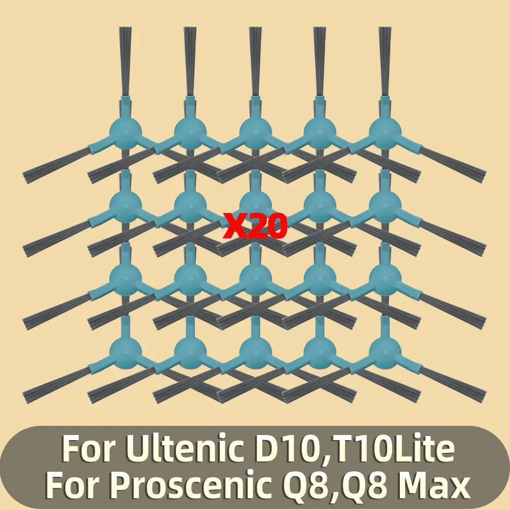 Accessories Fit For ( Ultenic D10 T10Lite Proscenic Q8 Q8 Max ) Vacuum Robot Main Roller Side Brush Mop Pad Filter Hepa Parts