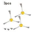 3pcs Side Brushes With Screws for IRobot Roomba Models 500/6