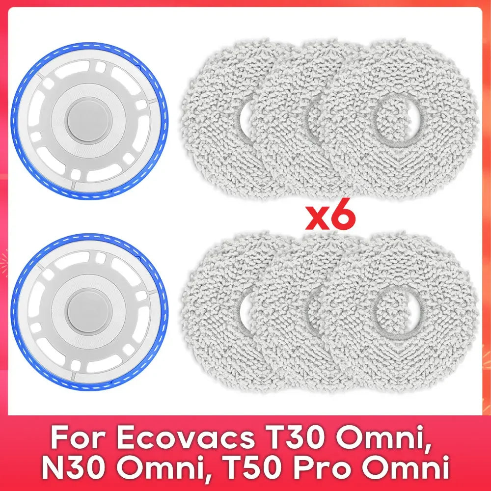 Mop Holder Bracket Fit For ( Ecovacs T30S COMBO T30 / T30 Pro Omni N30 / N30 Pro Omni T50 Pro Omni ) Part Accessories