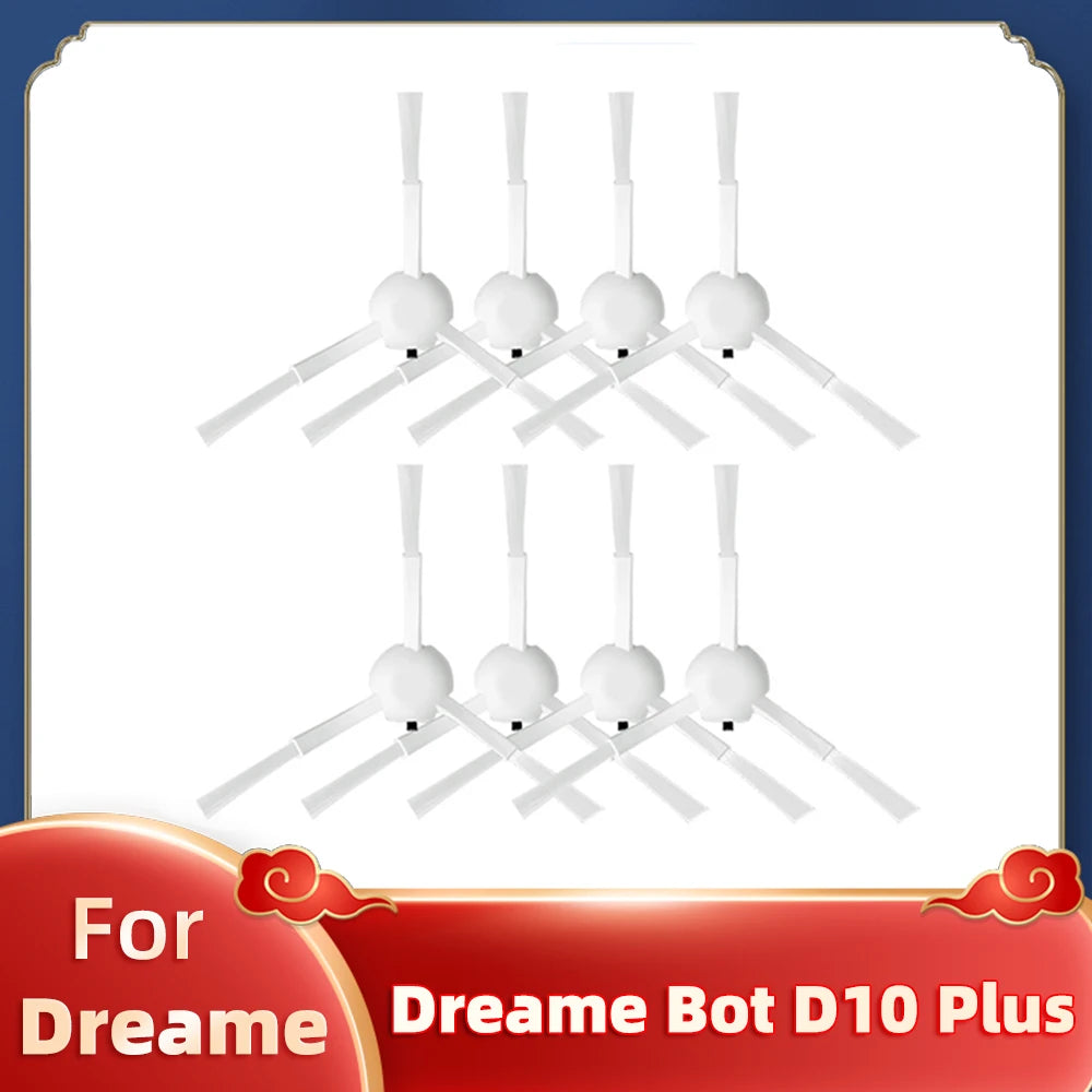 Replacement For Xiaomi Dreame Bot D10 Plus RLS3D Robot Vacuum Cleaner Main Brush Side Brush Hepa Filter Mop Dust Bag Spare Parts
